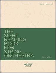 The Sight-Reading Book for String Orchestra Conductor string method book cover Thumbnail